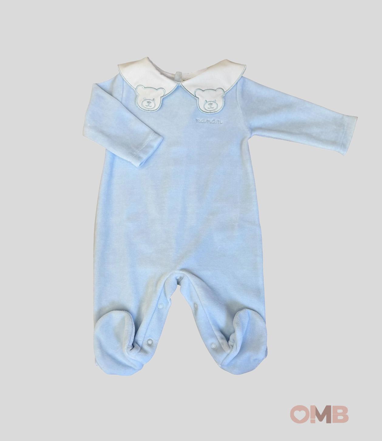 Tutina Neonato NANAN 055 Celeste 055 CIELO NANAN 