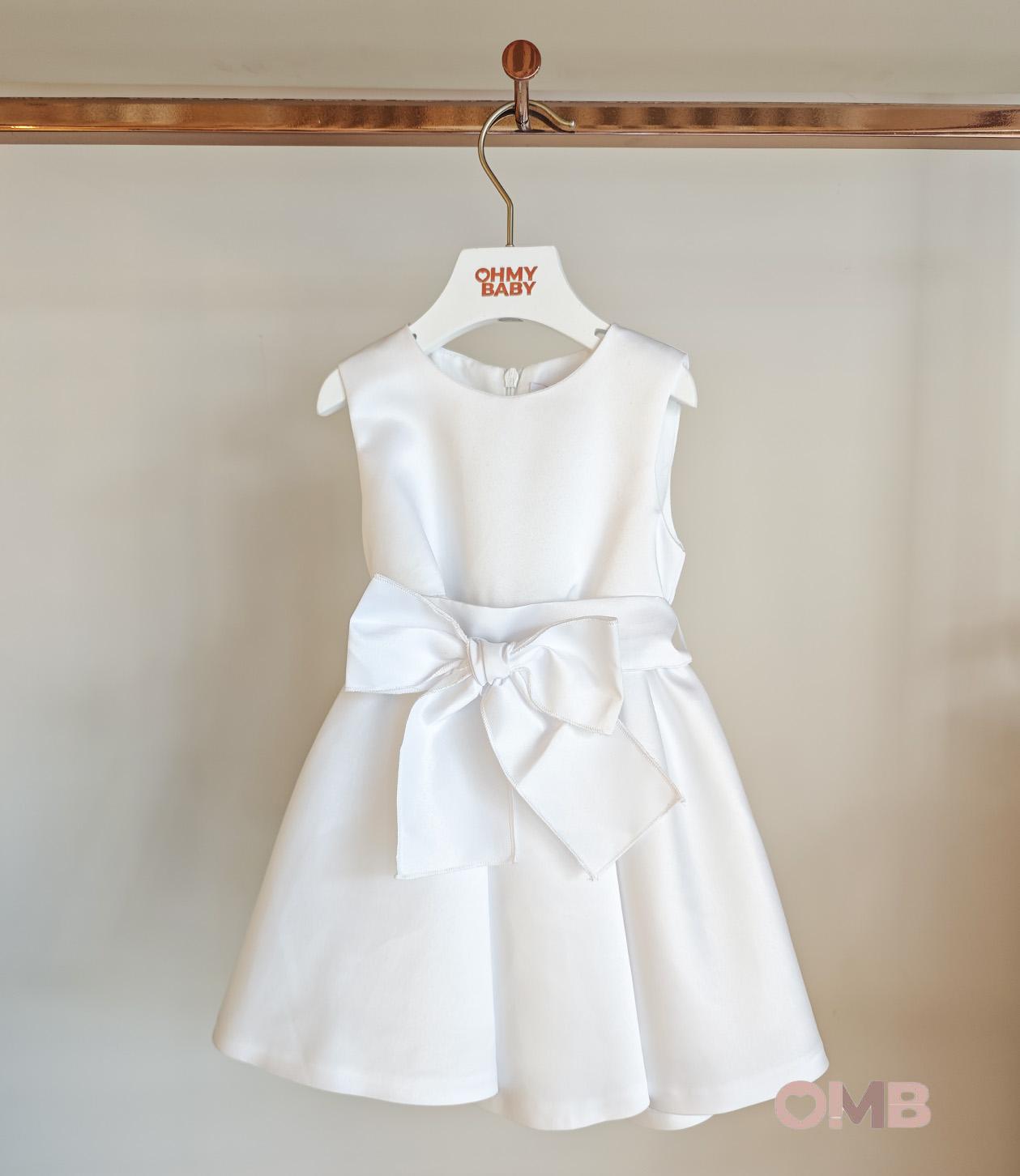 Abito bambina Ambarabà 37020 Bianco 37020. BIANCO AMBARABA' 