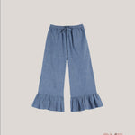 Pantalone EMILE ET IDA bambina AD053 Blu AD053 JEANS EMILE ET IDA 