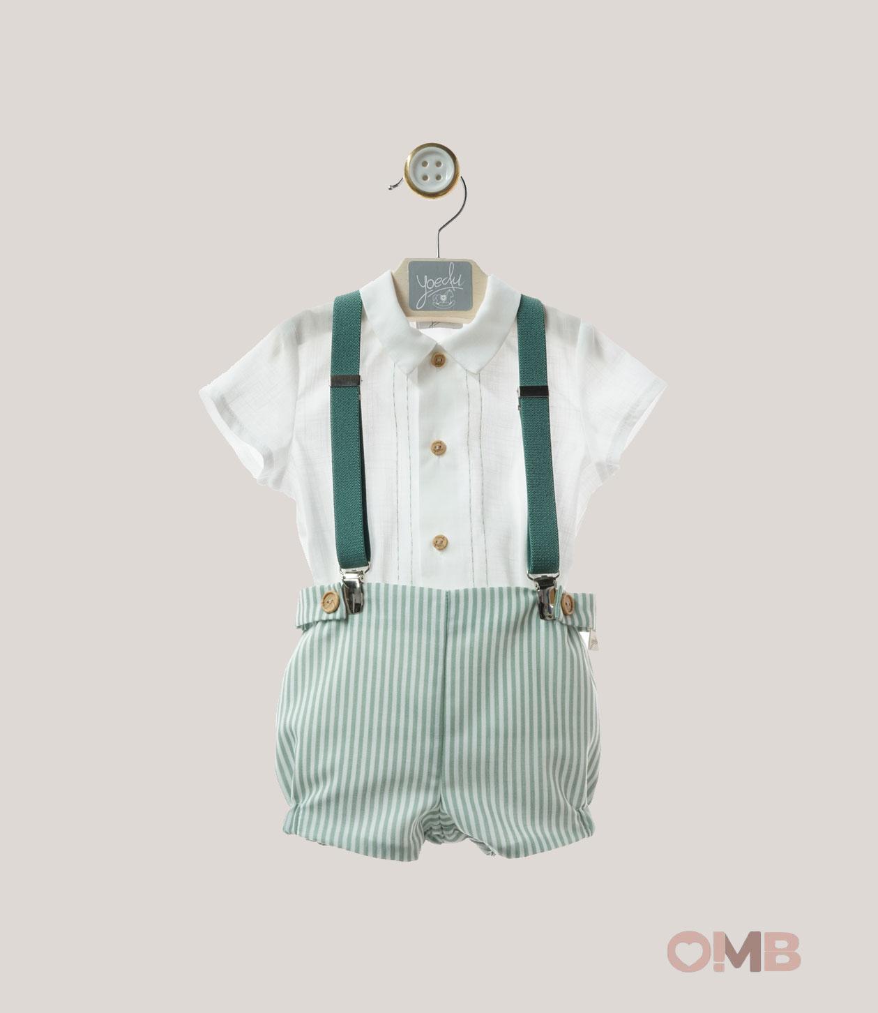 Completo Neonato Yoedu 0257 verde 0257 VERDE YOEDU 