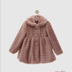 Cappotto Yoedu bambina 4982 Rosa<BR/> 4982. ROSA YOEDU 