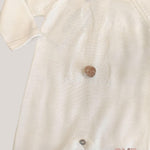 Tutina neonato MAGLIFICIO VERONA 045568 Latte<BR/> 045568 LATTE-CORDA MAGLIFICIO VERONA 