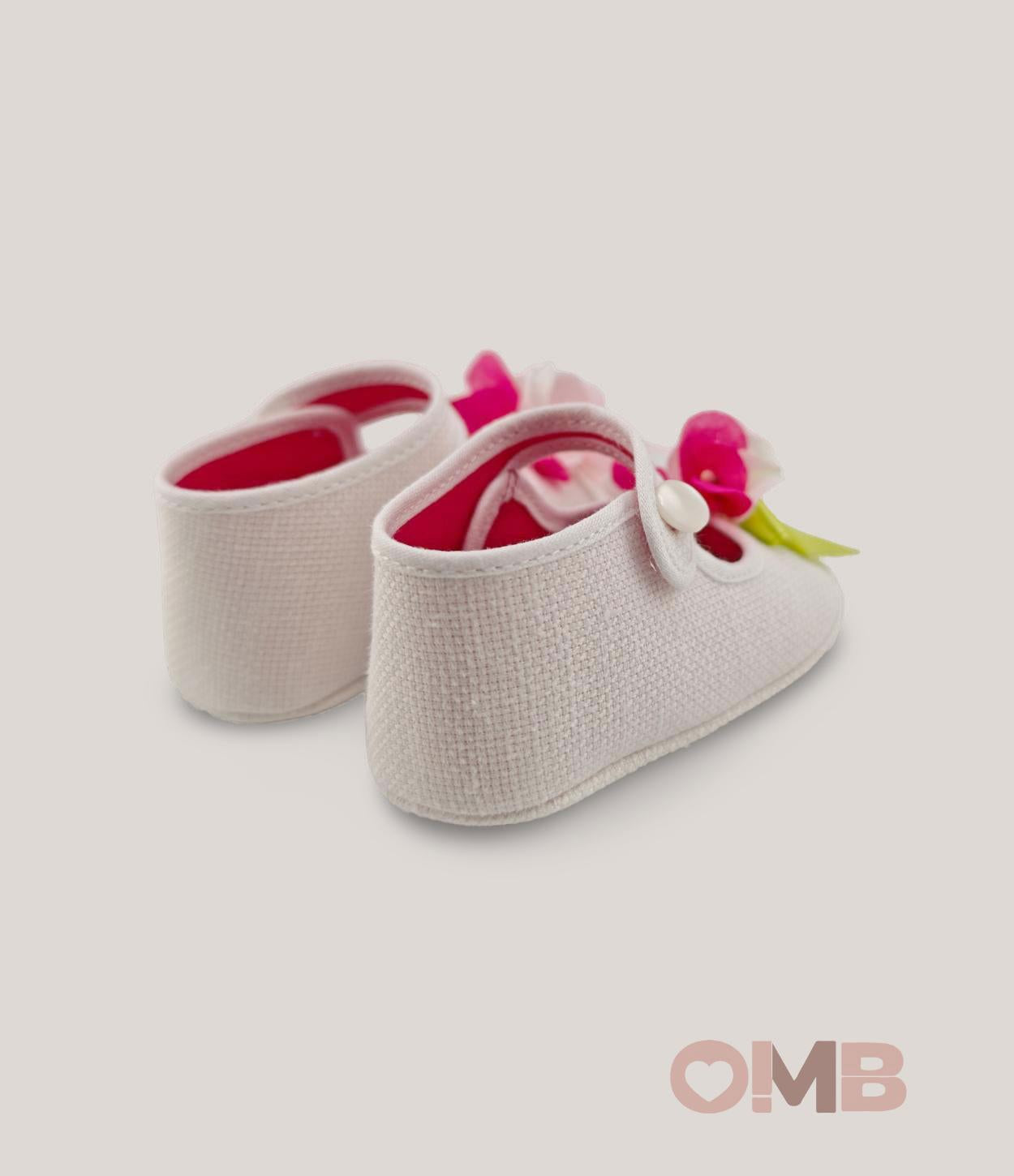 Ballerine Neonata Ambarabà 3949 bianche 3949 FUXIA AMBARABA' 
