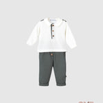 Coordinato CALAMARO BABY bambino 17885N Verde 17885N VERDE CALAMARO BABY 