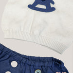 Completo BABY LORD neonato 593 Blu 593 BLU-BIANCO BABY LORD 