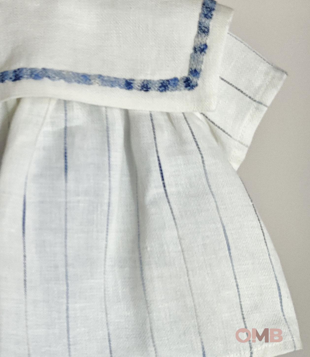 Completo neonato MIMU 1104 1105 Bianco<BR/> 1104-1105 BIANCO/CIELO MIMU 