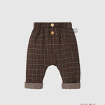 Pantalone Snug neonato 124R83 Marrone<BR/> 124R83 MARRONE SNUG 