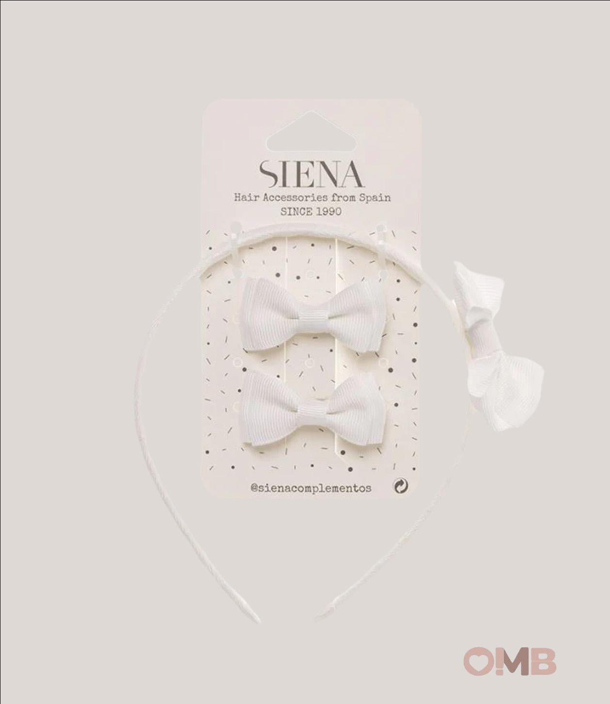 Cerchietto neonata SIENA 7439 Bianco 7439 BIANCO SIENA 
