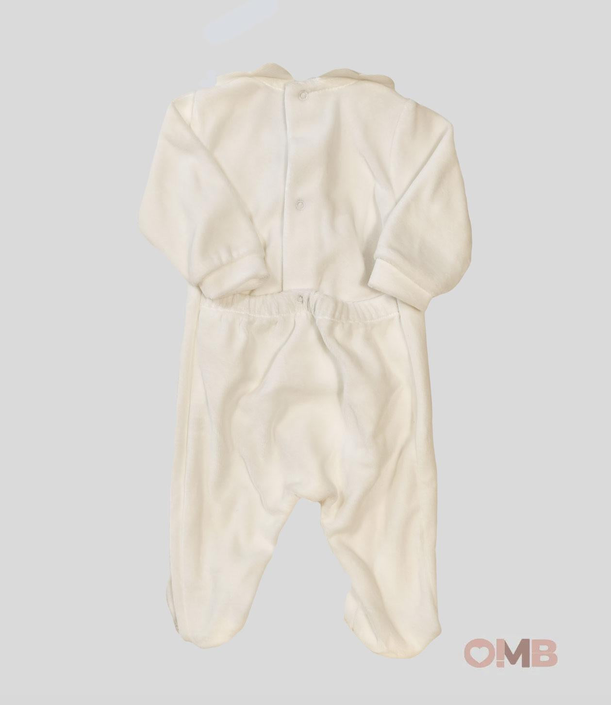 Tutina Neonata PEPECE' 7440 Bianco 7440 BCO-ROSA PEPECE' 