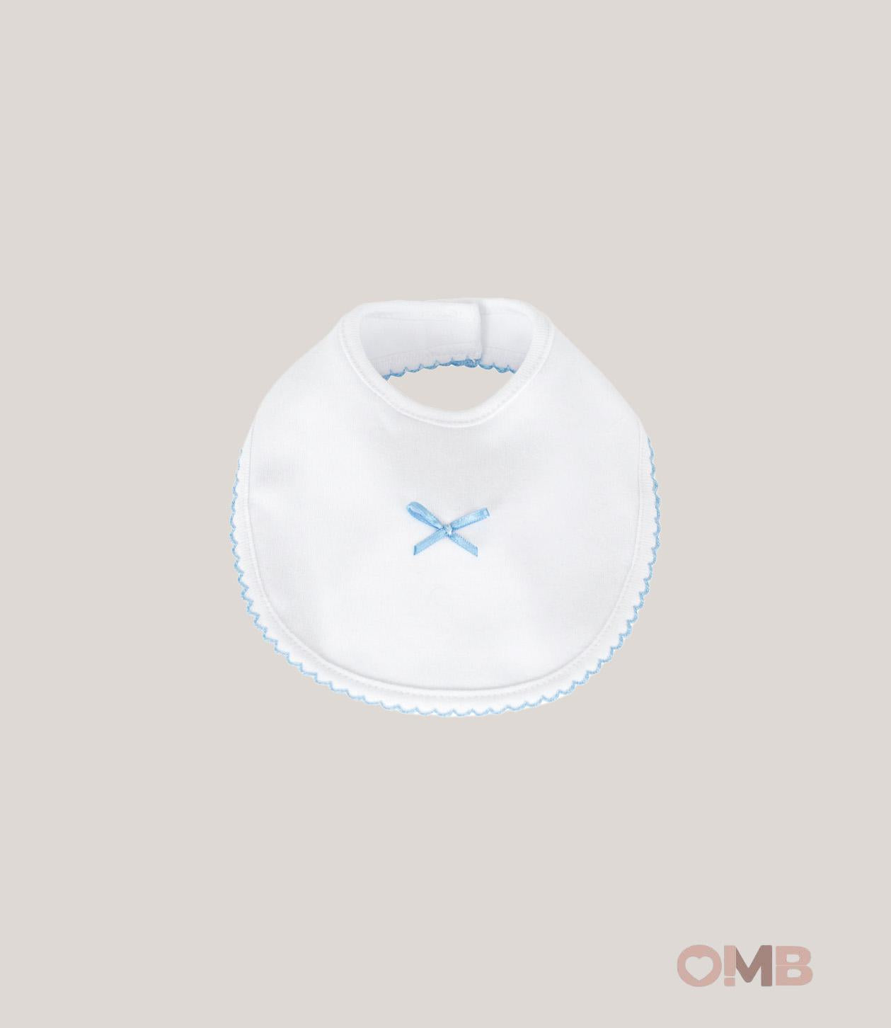 Bavaglino CALAMARO BABY neonato 74017 Cielo 74017 CIELO-GRIGIO CALAMARO BABY 