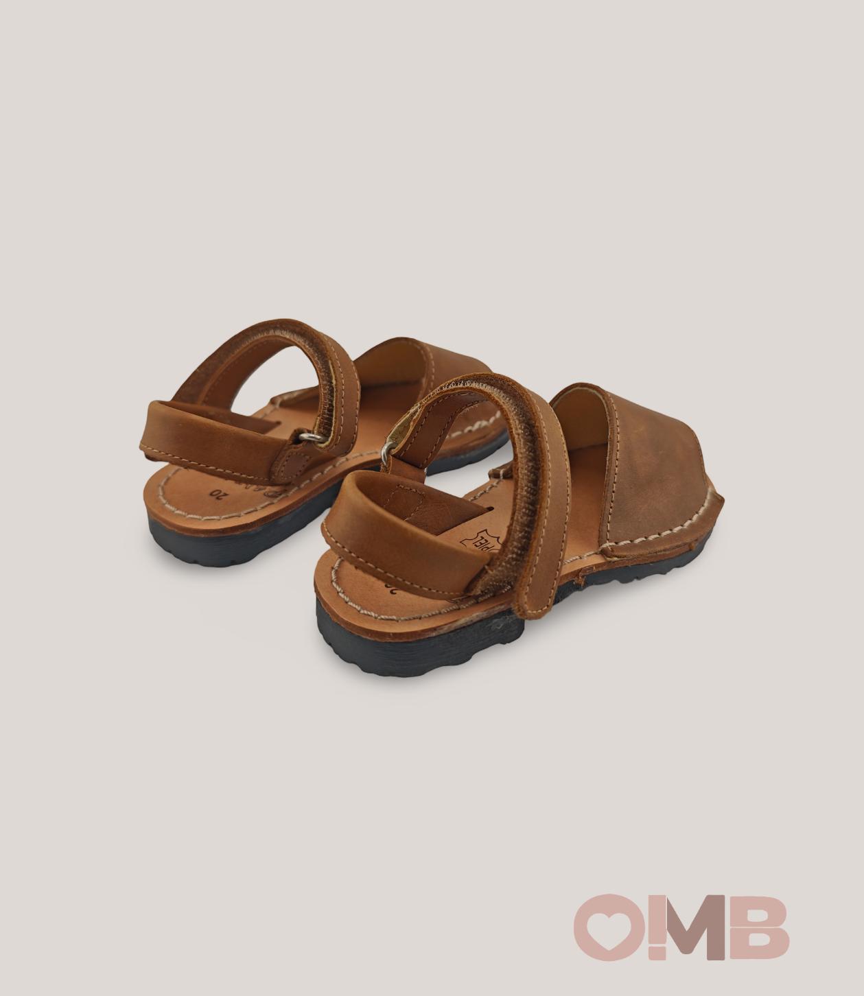 Minorchine Panyno bambina B1822 cuoio B1822 CUOIO PANYNO 