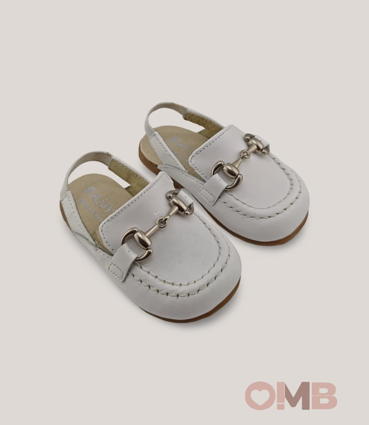 Sabot Panyno bambina B3008 bianchi B3008. BIANCO PANYNO 
