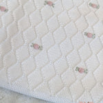 Coperta neonata PEPECE' 2450 Bianco 2450 BIANCO-ROSA PEPECE' 