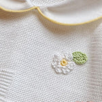Set nascita neonata PRIMODI BEBE 3605CAPBAB Bianco 3605+CAP+BABB BIANCO/GIALLO PRIMODI BEBE 