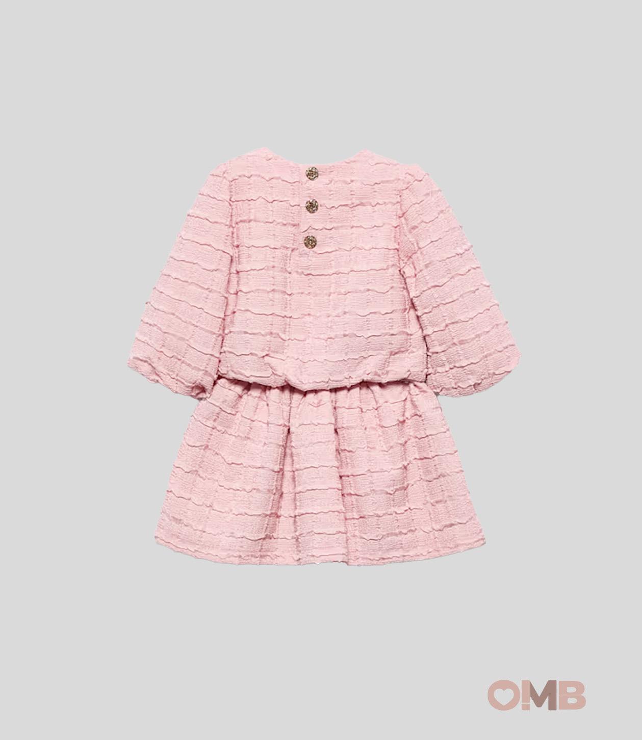 Completo neonata ABEL&LULA 5512 Rosa 5512 PETALO ABEL&LULA 