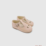 Occhielli PANYNO bambina B2401 beige B2401 PIEL SETA PORCELANA PANYNO 