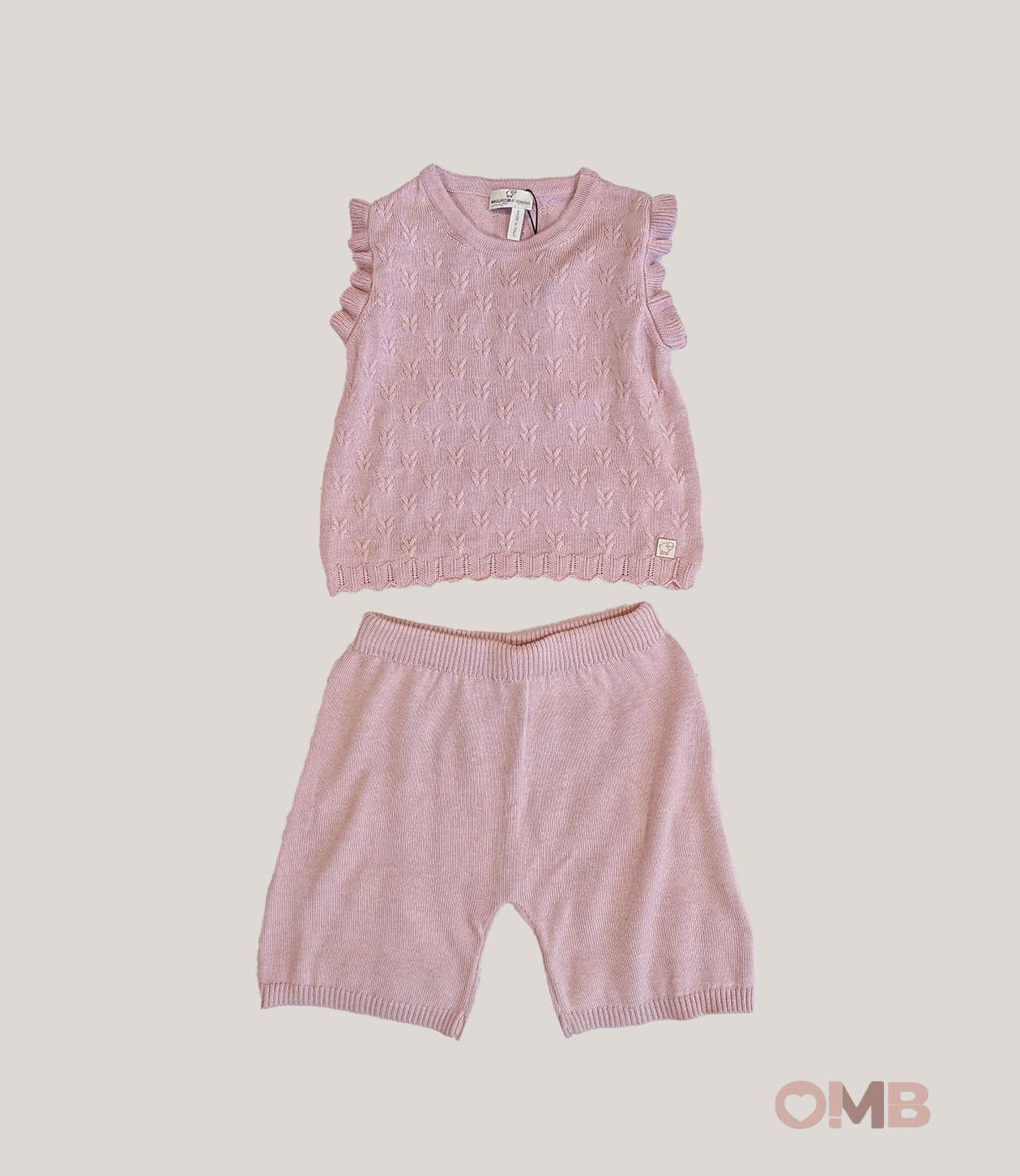 Completo bambina MAGLIFICIO VERONA 015524A015532 Rosa 015524A015532 ROSA MAGLIFICIO VERONA 