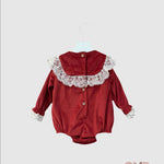 Pagliaccetto VALENTINA BEBES neonata HADA122 Bordeaux HADA122 BORDEAU VALENTINA BEBES 