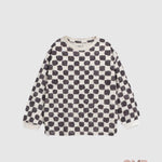 Maglia Play Up bambino 3AR11006 Grafite 3AR11006 QUADRI PLAY UP 