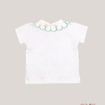 T-shirt neonata COCCODE C63206 Bianco C63206 BIANCO/ROSA COCCODE 