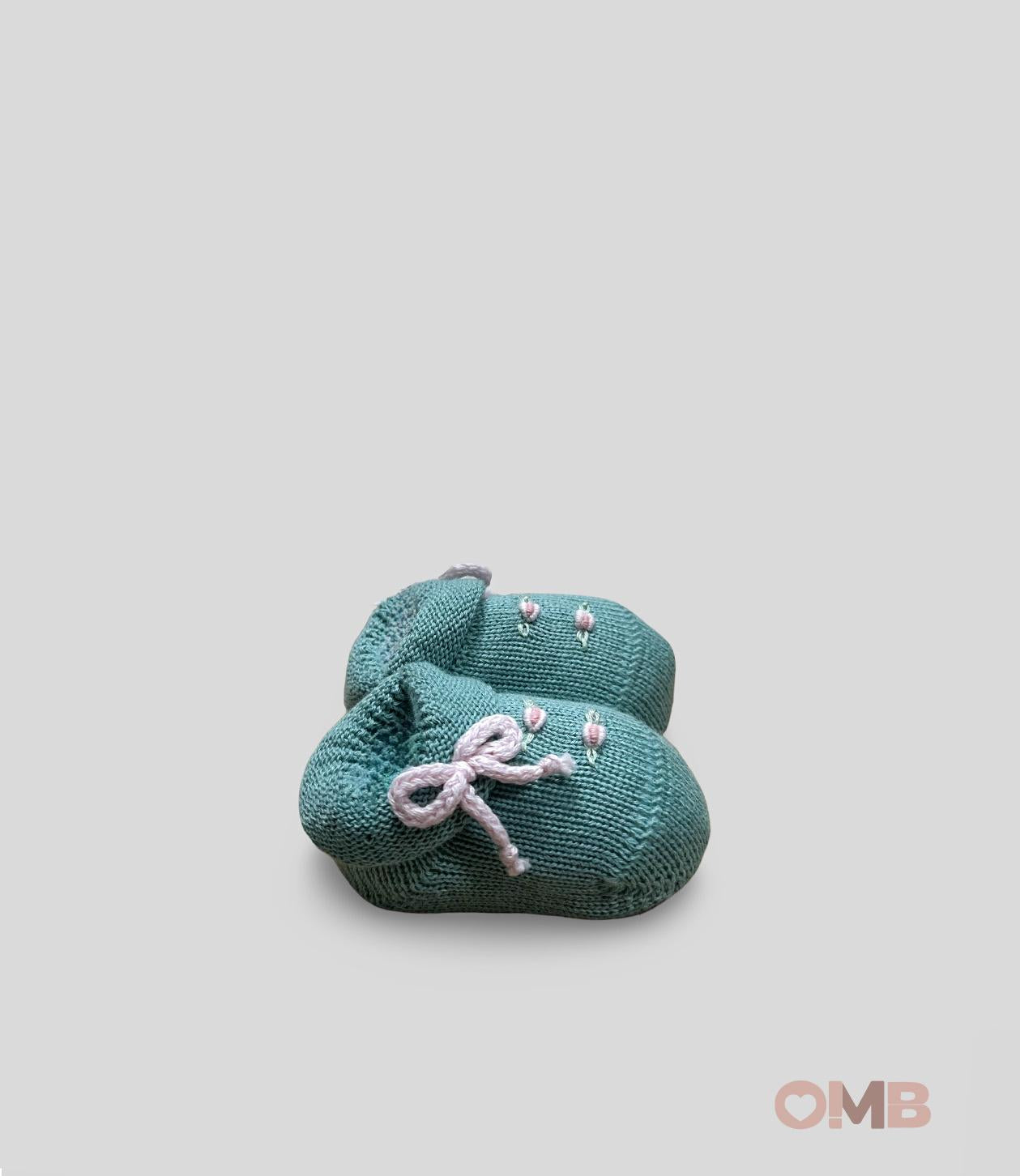Babbucce Neonata BABY LORD 759 Verde 759 VERDE BABY LORD 