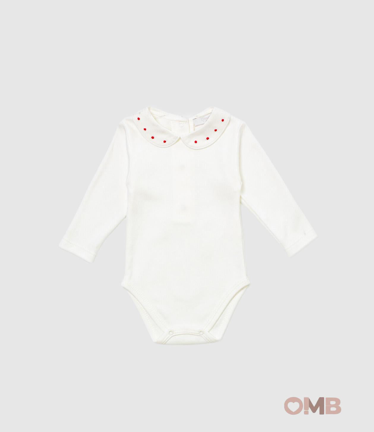 Body COCCODE neonato 62106 Panna 62106 PANNA-ROSSO COCCODE 
