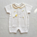 Tutina neonata PRIMODI BEBE 36055 Bianco<BR/> 3605.5 BIANCO/GIALLO PRIMODI BEBE 