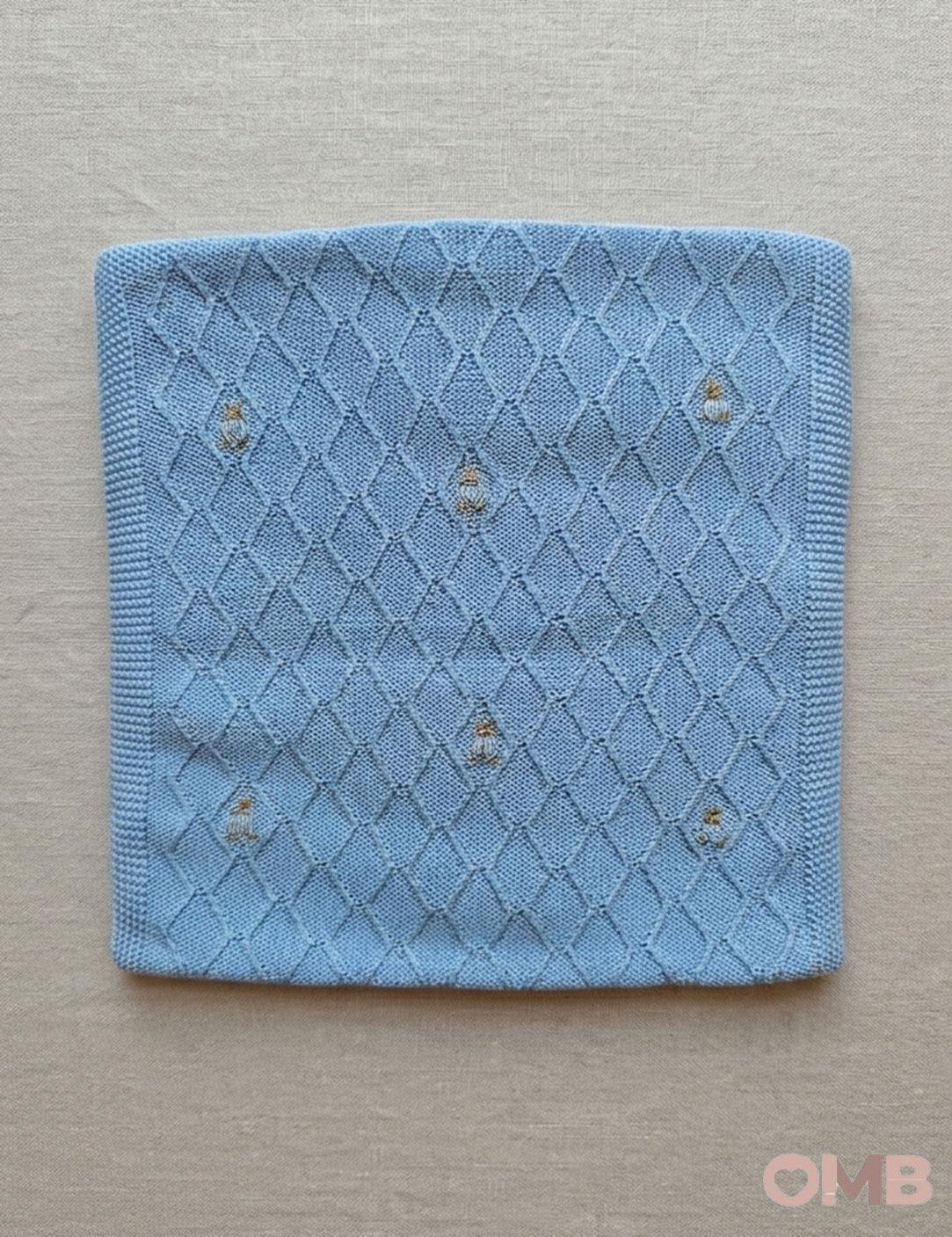 Coperta neonato PEPECE' 2450 Cielo 2450 CONIGLIETTO PEPECE' 