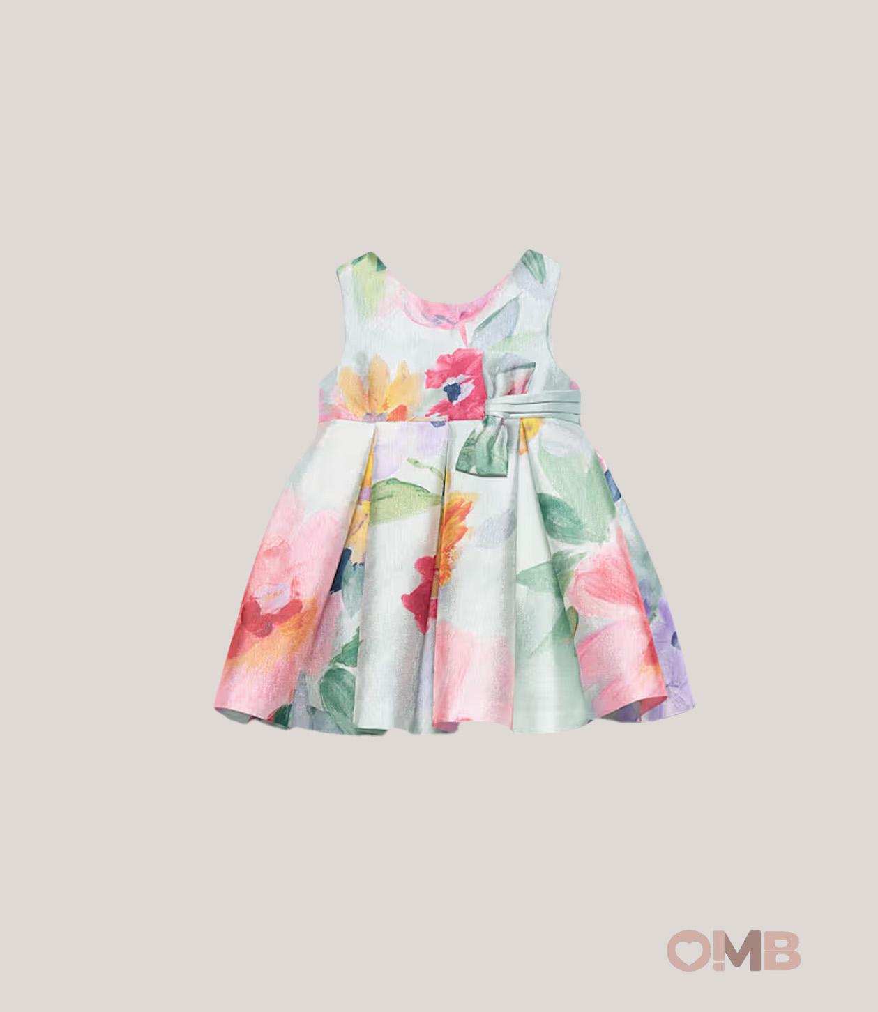 Abito ABEL&LULA neonata 5017 Verde<BR/> 5017 VERDE ABEL&LULA 