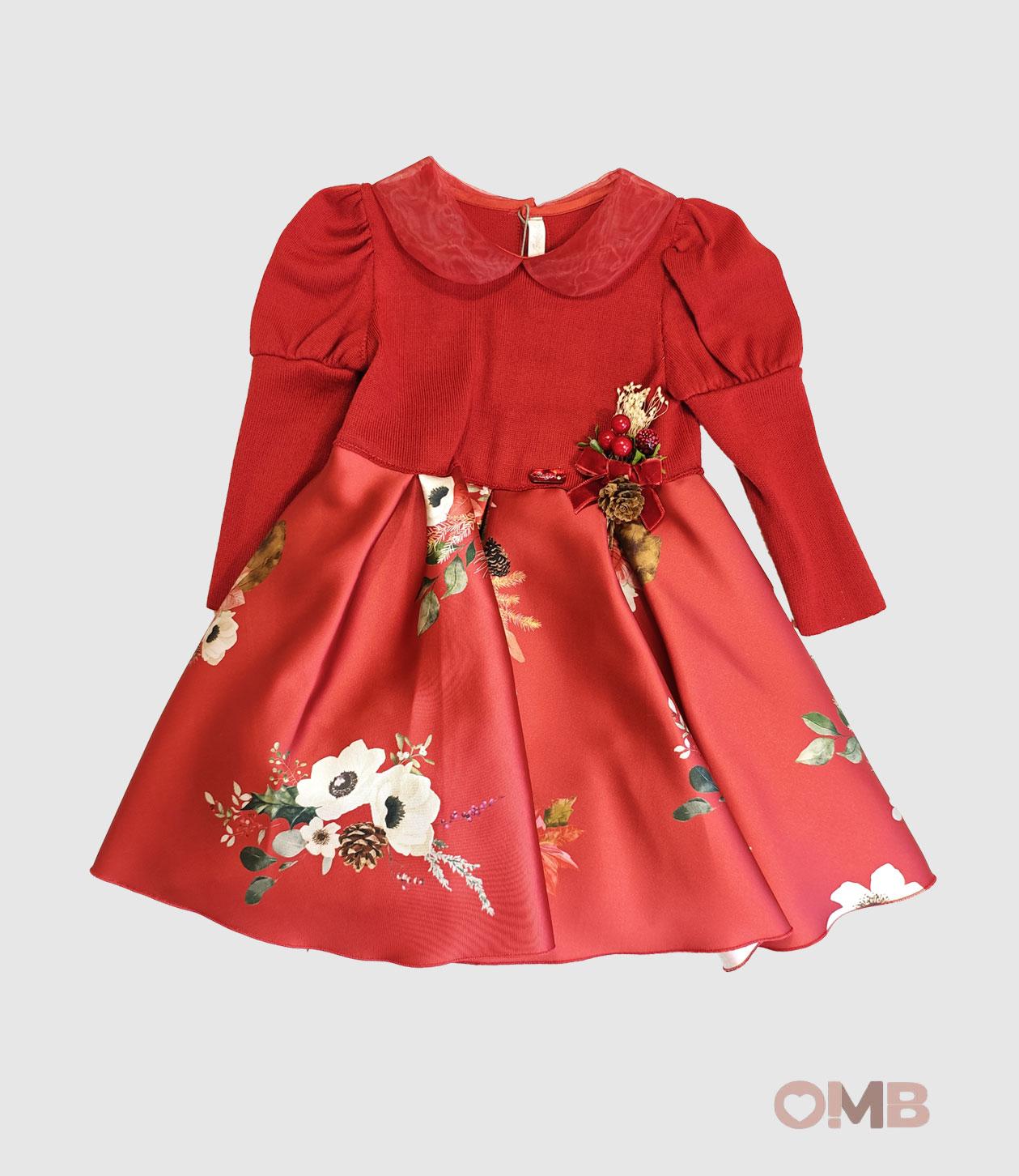 Abito BABY A. neonata R3164 Rosso R3164 ROSSO BABY A. 