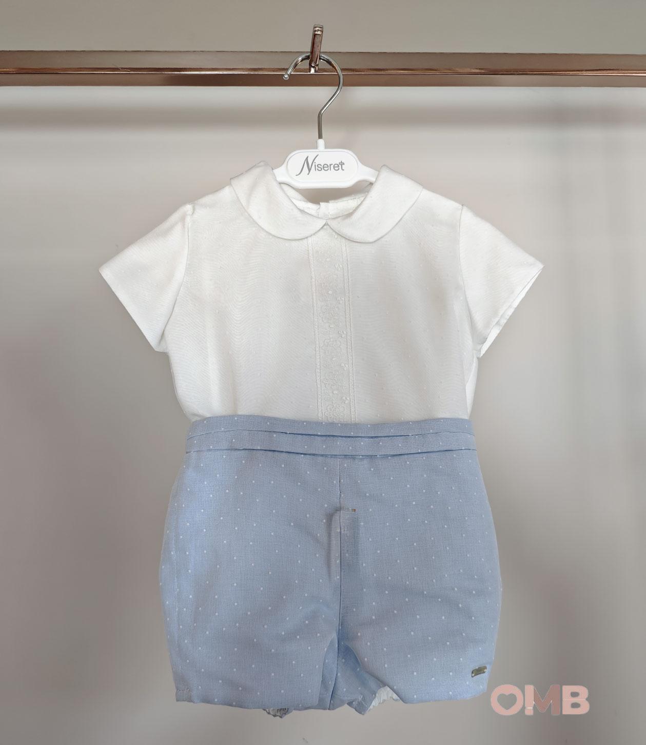 Completo neonato NISERET 5708 Azzurro 5708 AZZURRO NISERET 