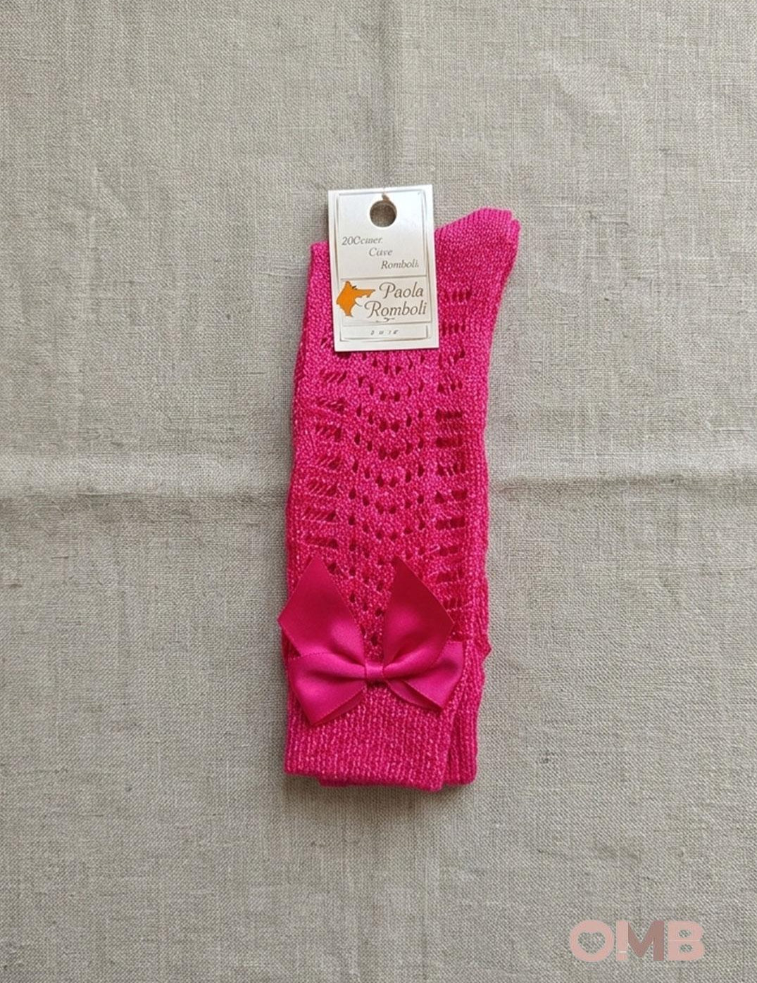 Calzini bambina PAOLO ROMBOLI BEL12 Fucsia BEL12 FUXIA PAOLO ROMBOLI 