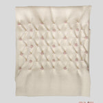 Coperta Neonata Primodi Bebè 3517 panna rosa 3517.1SU ROSELLINA PRIMODI BEBE 