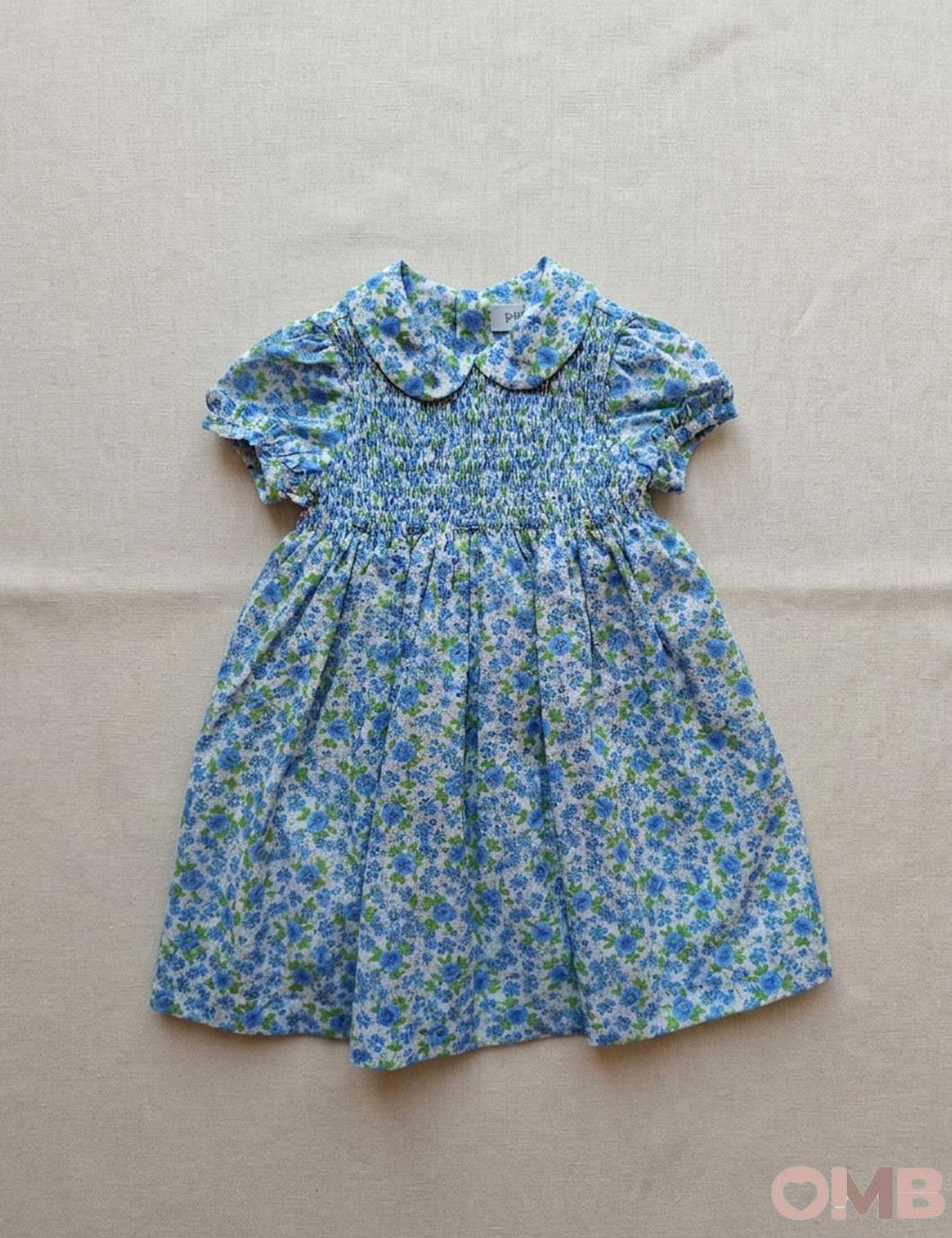 Abito neonata PEPECE' 7140 Blu<BR/> 7140 LIBERTYBLU PEPECE' 