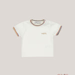 T-shirt MANUEL RITZ neonato 3453 Gesso 3453 GESSO MANUEL RITZ 