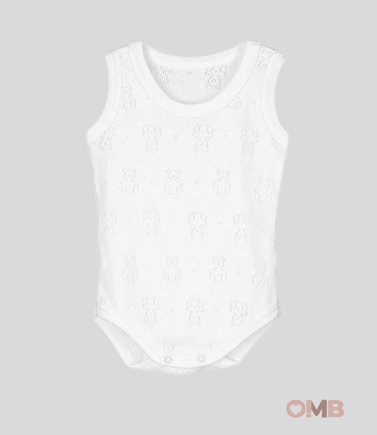 Body Neonata Calamaro Baby 01777 bianco 01777 BIANCO CALAMARO BABY 