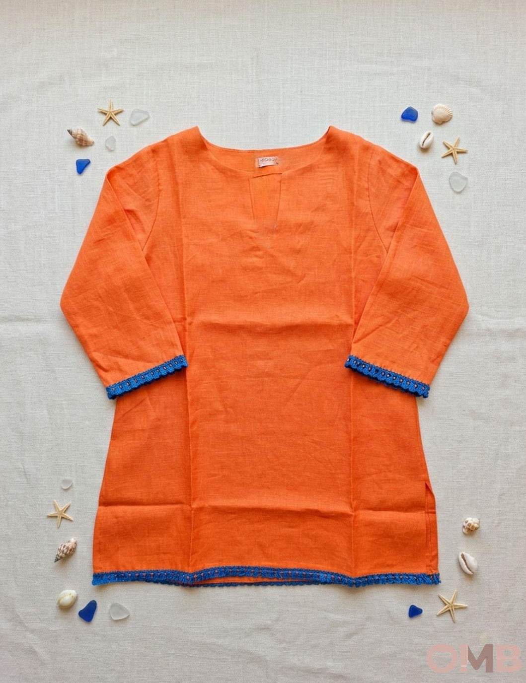 Kaftano bambina PESCIOLINO ROSSO C2 Arancio<BR/> C2 ARANCIO PESCIOLINO ROSSO 