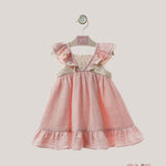 Abito Bambina Yoedu 0520 rosa 0520 ROSA YOEDU 