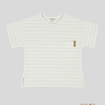 T-shirt Neonato 1+inthefamily Pauli verde PAULI VERDE 1+INTHEFAMILY 