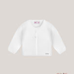 Cardigan neonata CONDOR 55511 Bianco<BR/> 55.511 200 CONDOR 