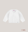 Cardigan neonata CONDOR 55511 Bianco