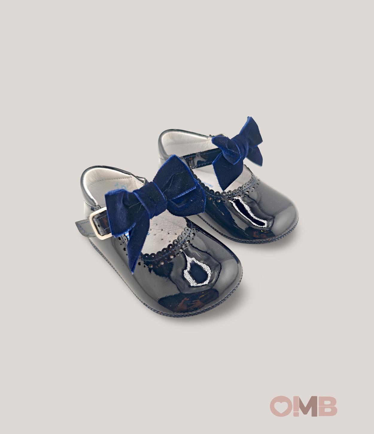 Ballerine neonata INDICE 346 Blu<BR/> 346 BLU INDICE 