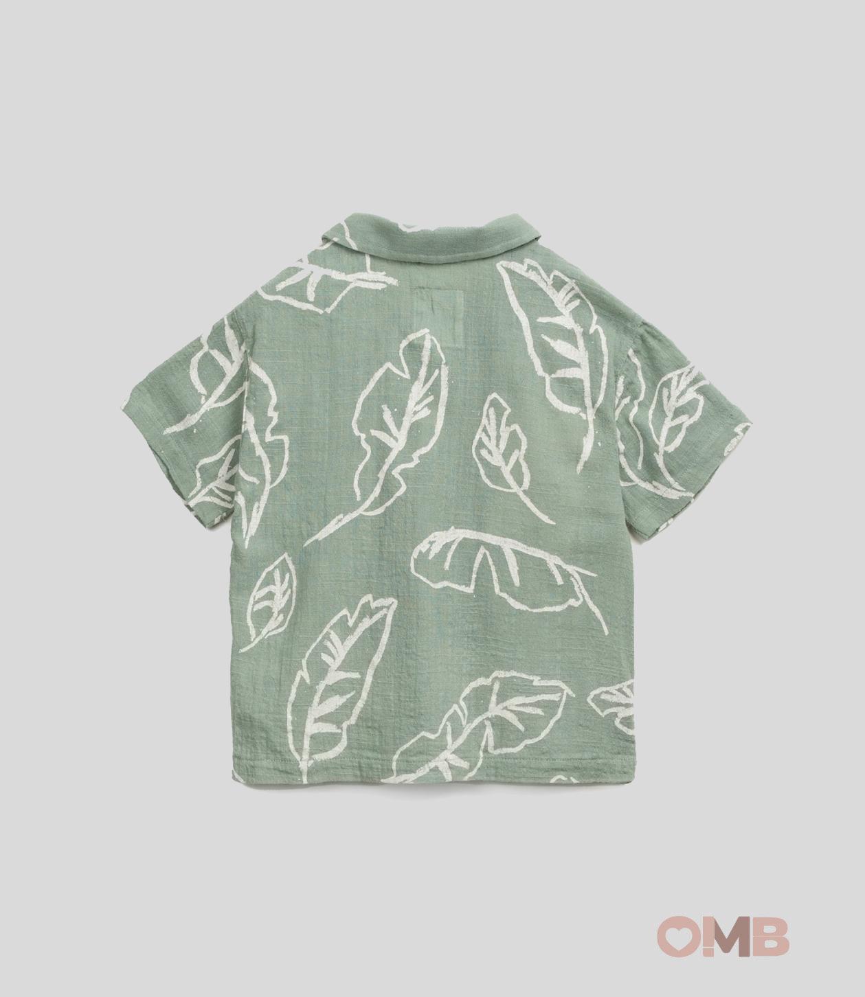 Camicia neonato Play Up 11252 verde 11252 VERDE PLAY UP 