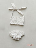 Bikini bambina EMMAG RE05CO18 Bianco