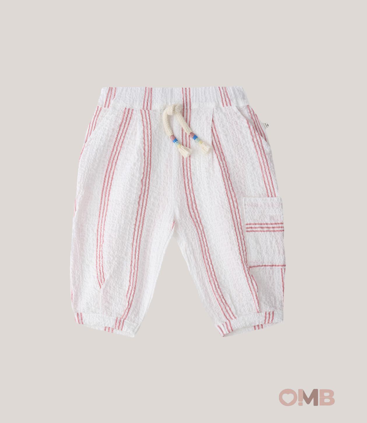 Pantalone neonata 1+IN THE FAMILY CAPRAS Rosa CAPRAS RIGAROSA 1+INTHEFAMILY 