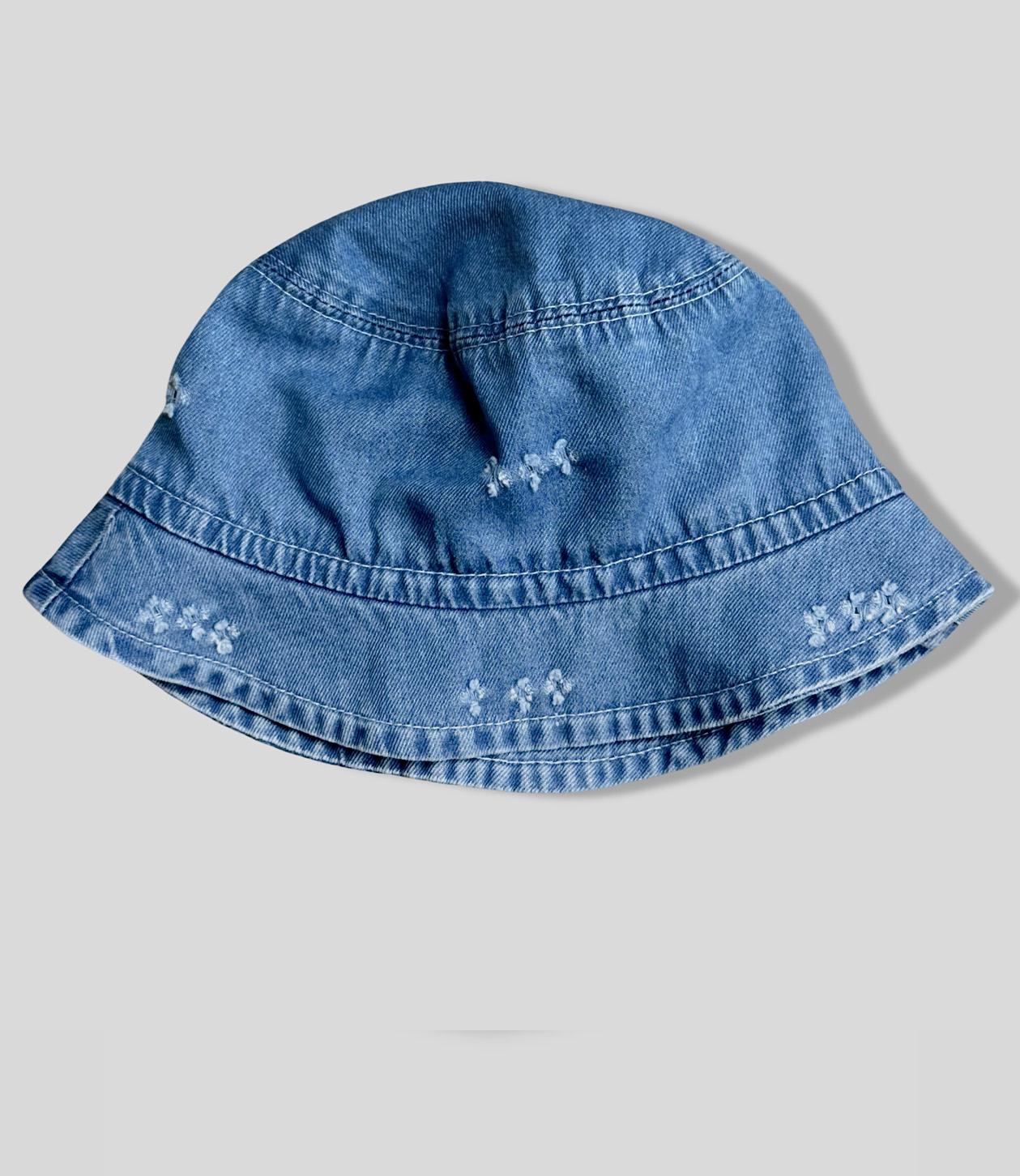 Cappello Neonata CATYA 519018 Denim 519018 DENIM CATYA 