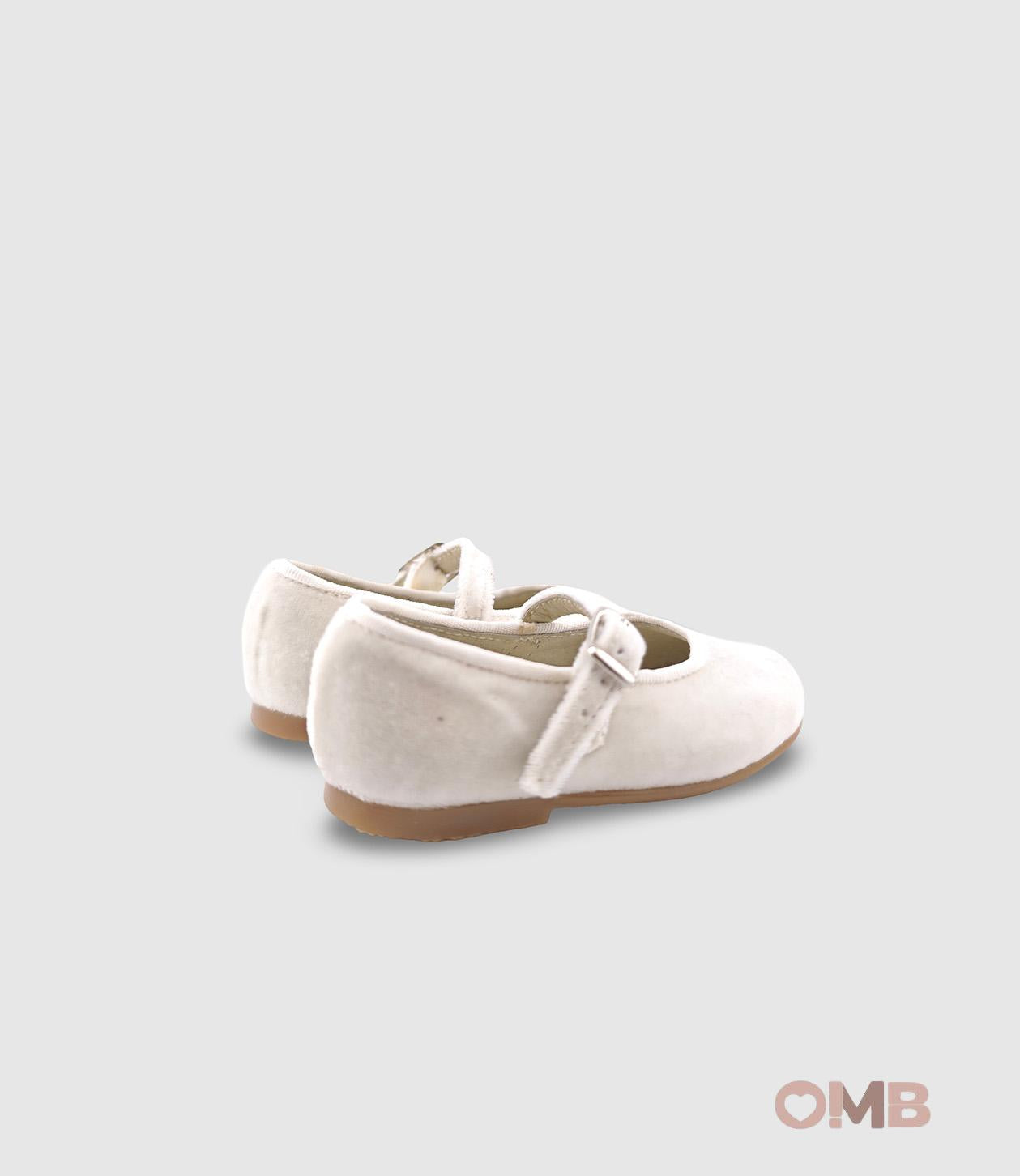 Bambolina PANYNO bambina B2601 Bianca B2601 PIEL SMART TERCIOPELO BLANCO PANYNO 