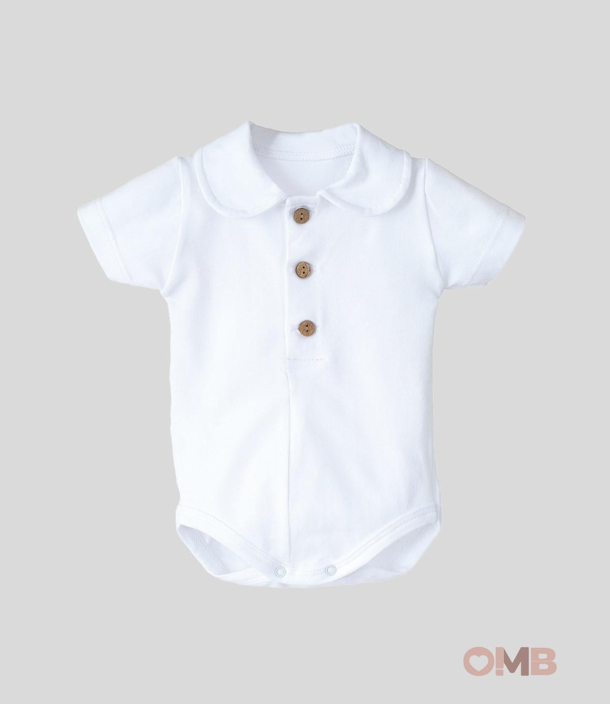 Body Neonato Calamaro Baby 19124 bianco 19124 BIANCO CALAMARO BABY 