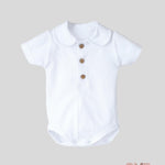 Body Neonato Calamaro Baby 19124 bianco 19124 BIANCO CALAMARO BABY 