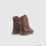 Stivale PANYNO bambina B3322 Marrone B3322 PIEL LAMINADO BRONCE PANYNO 